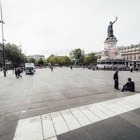 Hôtel de l'Exposition - République Paris Exterior foto
